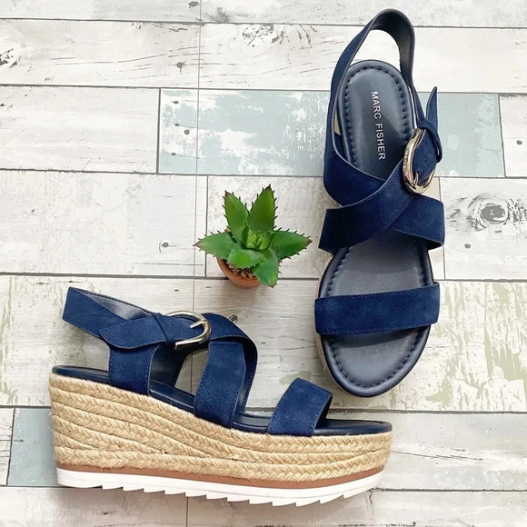 Marc Fisher Shoes - ⭐️Marc Fisher Zain Espadrille Wedge Sandal